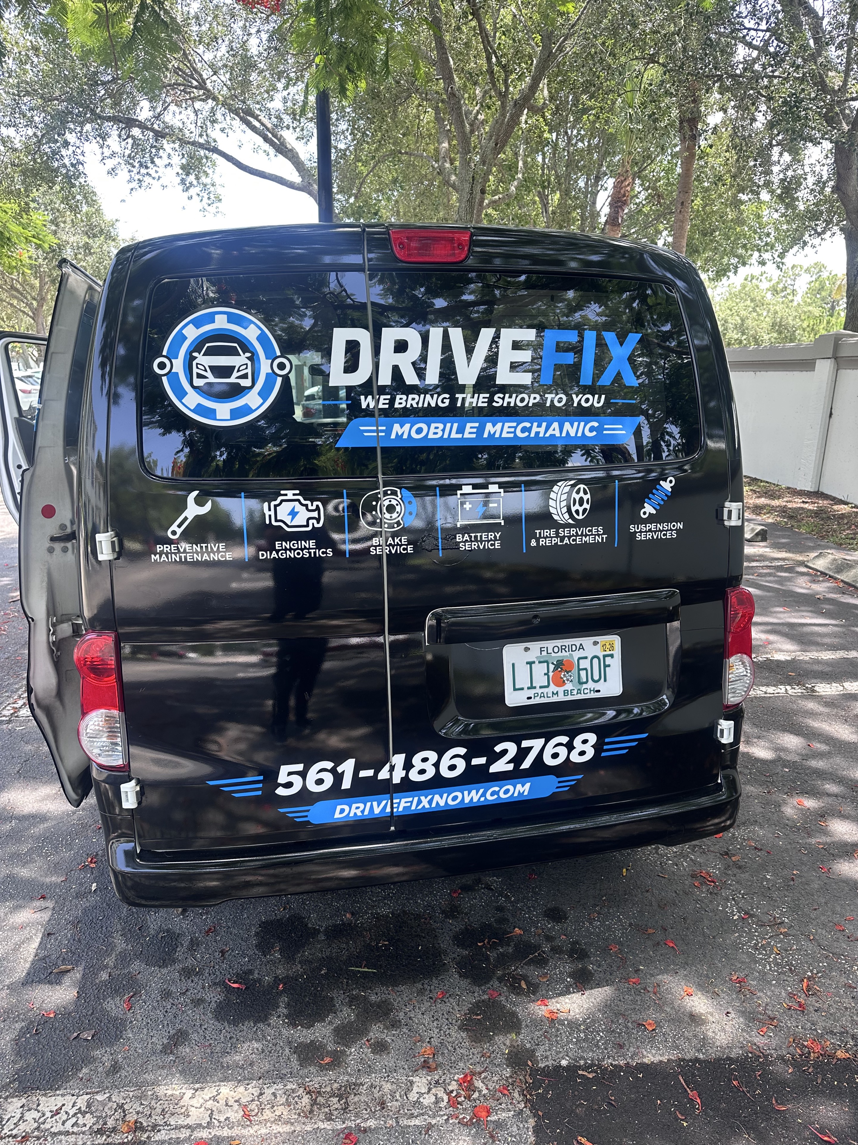 DriveFix mobile mechanic service van